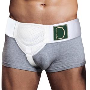 Abdomencare Inguinal Hernia Support Belt for Men & Women with 2 Compression Pads | Hernia Belt for Men Inguinal | for Left or Right Side Inguinal Hernias | Hernia Belts for Men Truss Support | S/M