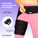Copper Compression Hip Brace for Pain Relief