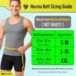 BLITZU Adjustable Hernia Belt for Men & Women