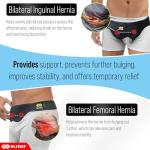 BLITZU Adjustable Hernia Belt for Men & Women