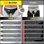 BLITZU Adjustable Hernia Belt for Men & Women