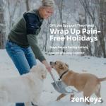 ZENKEYZ Adjustable Shoulder Brace for Pain Relief