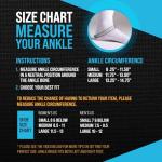 Adjustable Lace-Up Ankle Brace for Sports & Recovery