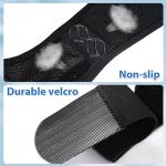 Men's Adjustable Hernia Support Belt with Compression Pads