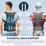Adjustable Back Brace for Posture and Pain Relief