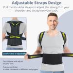 Adjustable Back Brace for Posture and Pain Relief