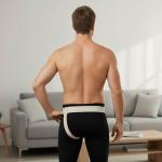 Ortonyx Left Groin Hernia Support Belt - Beige