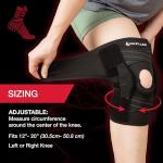 Self-Adjusting Hinged Knee Brace for Pain Relief
