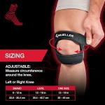 Adjustable Knee Pain Relief Support Strap - Black