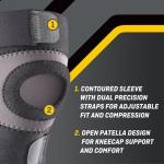 FUTURO Performance Knee Support for Exercise, Large