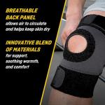 FUTURO Performance Knee Support for Exercise, Large