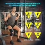 Adjustable Hinged Knee Brace for Pain Relief