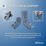 INDESMED Adjustable 2-in-1 Walker Boot 2024