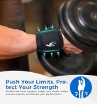 HiRui 2-Pack Adjustable Wrist Compression Straps