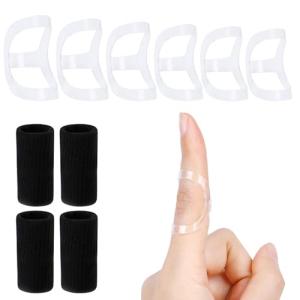 10-Piece Finger Splints & Sleeves Support Kit