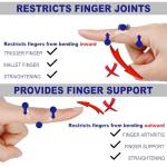 10-Piece Finger Splints & Sleeves Support Kit