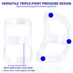 10-Piece Finger Splints & Sleeves Support Kit