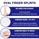 10-Piece Finger Splints & Sleeves Support Kit