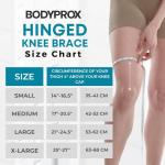 Hinged Knee Brace for ACL and Ligament Support