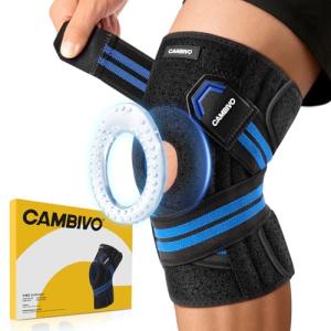 CAMBIVO Adjustable Knee Brace with Stabilizers