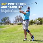 CAMBIVO Adjustable Knee Brace with Stabilizers