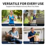 CAMBIVO Adjustable Knee Brace with Stabilizers