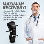 PowerLix Knee Brace for Men & Women, Black