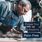 Copper Compression Fingerless Arthritis Pain Relief Gloves