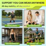 2 Pack Compression Knee Braces for Pain Relief