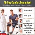 2 Pack Compression Knee Braces for Pain Relief