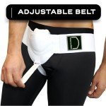 Abdomencare Inguinal Hernia Support Belt for Men & Women with 2 Compression Pads | Hernia Belt for Men Inguinal | for Left or Right Side Inguinal Hernias | Hernia Belts for Men Truss Support | S/M