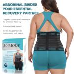 Plus Size Abdominal Binder for Surgery Recovery