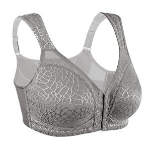 HACI Women's Wireless Posture Bra with Back Support