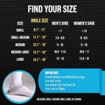 Adjustable Lace-Up Ankle Brace for Sports & Recovery