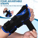 TISMOD Adjustable Carpal Tunnel Wrist Brace with Thumb Support