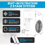 Portable 88 Gallon Cold Plunge Tub for Athletes