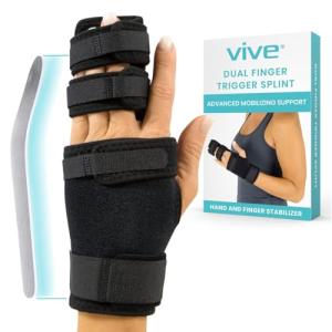 Vive Finger Splint – Adjustable Hand Support Brace