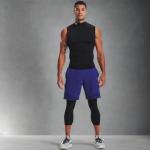 Under Armour Men's HeatGear Compression Sleeveless Mock