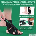 JOMECA Adjustable Drop Foot Brace for Walking