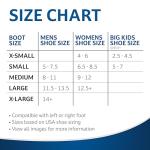 Short Air Cam Walker Boot - Small, Black