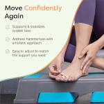 ZenToes Fabric Wraps for Toe Support (4 Pack)