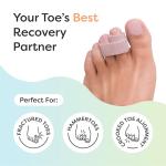 ZenToes Fabric Wraps for Toe Support (4 Pack)