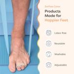 ZenToes Fabric Wraps for Toe Support (4 Pack)