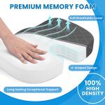 TushGuard Memory Foam Seat Cushion for Pain Relief