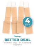 Hammer Toe Straightener Wraps - 4 Pack