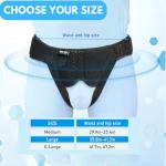 Men's Adjustable Hernia Support Belt with Pads