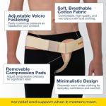 Men's Inguinal Hernia Support Belt - Left Side