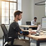 Adjustable Hinged Elbow Brace for Post-Surgery Support