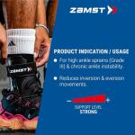 Zamst A2-DX Ankle Brace for Sports Activities
