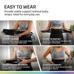 Modvel Breathable Lower Back Pain Support Belt